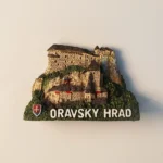 Slovakia Orava Castle fridge magnet front view