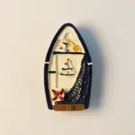 China Sanya creative boat fridge magnet front view