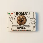 Italy Rome Mouth of Truth fridge magnet front view