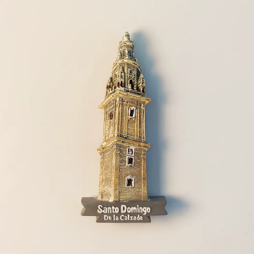 spain-santo-domingo-calzada-fridge-magnet-front Front view of Spain Santo Domingo de la Calzada fridge magnet