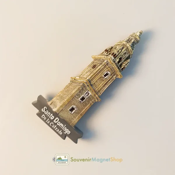 Right side view of Spain Santo Domingo de la Calzada fridge magnet
