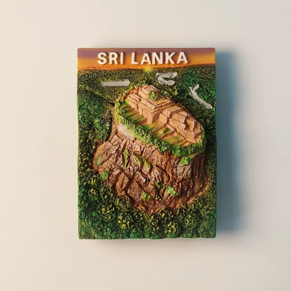Sri Lanka Colombo Sigiriya Rock Fortress fridge magnet front view
