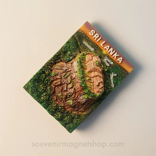 Sri Lanka Colombo Sigiriya Rock Fortress fridge magnet right side view