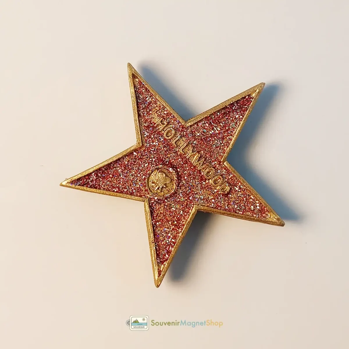 United States Hollywood Walk of Fame star fridge magnet right side view