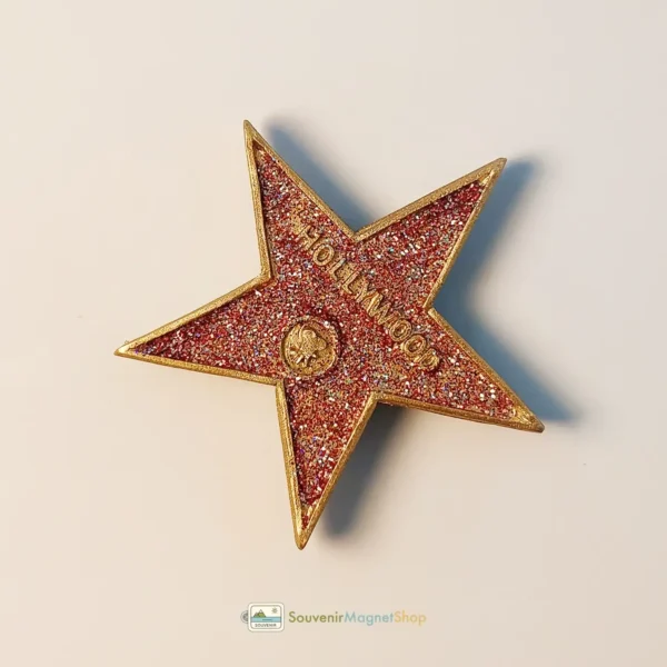United States Hollywood Walk of Fame star fridge magnet right side view