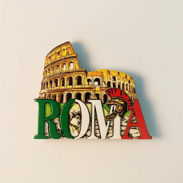 Italy Rome Colosseum fridge magnet front view