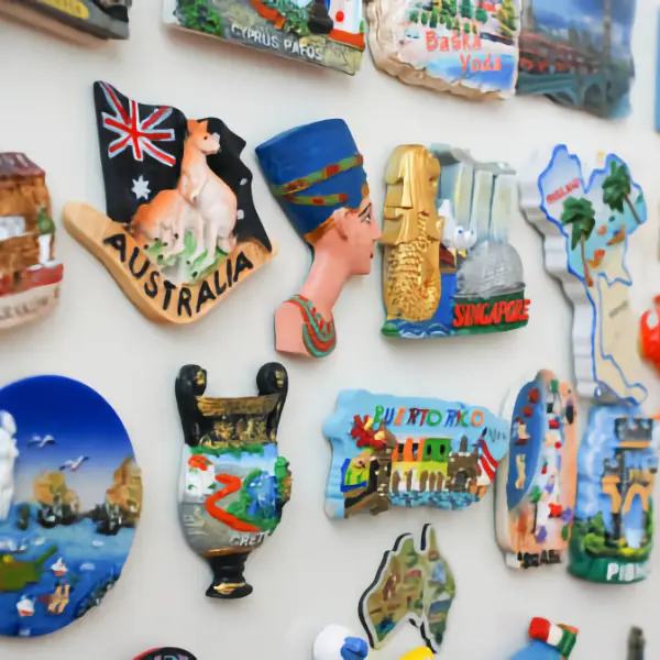 Souvenir Magnet Collections Showcase