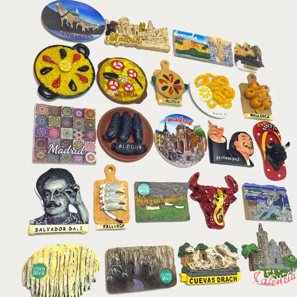 Souvenir Magnet Collections Showcase