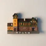China Arxan City Train Station fridge magnet front view