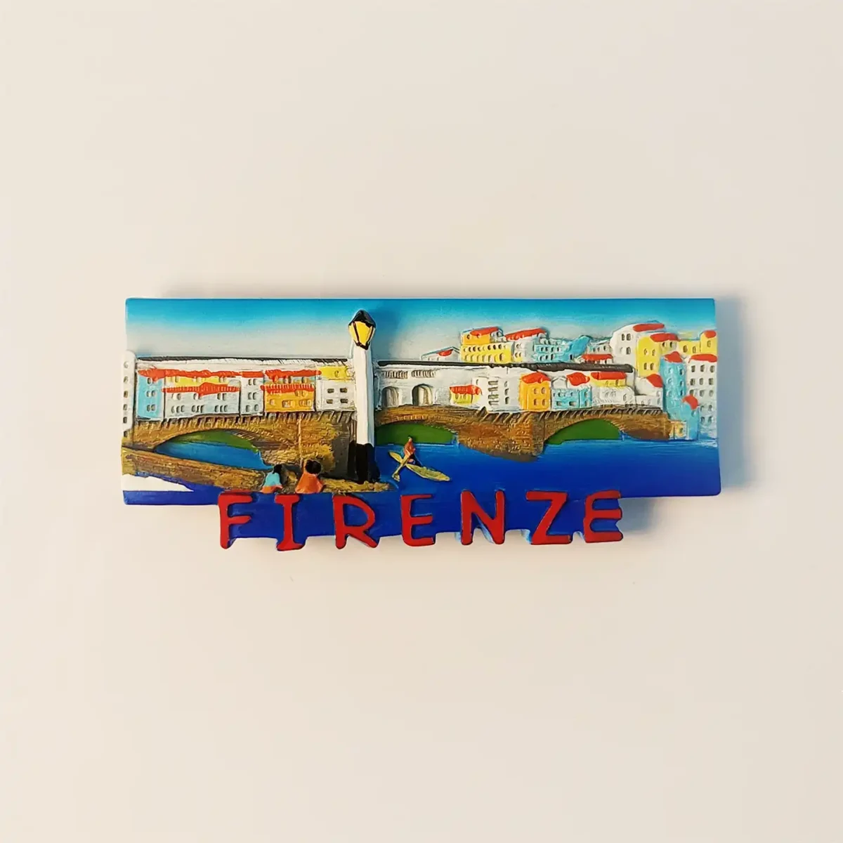 Italy Florence Ponte Vecchio fridge magnet front view