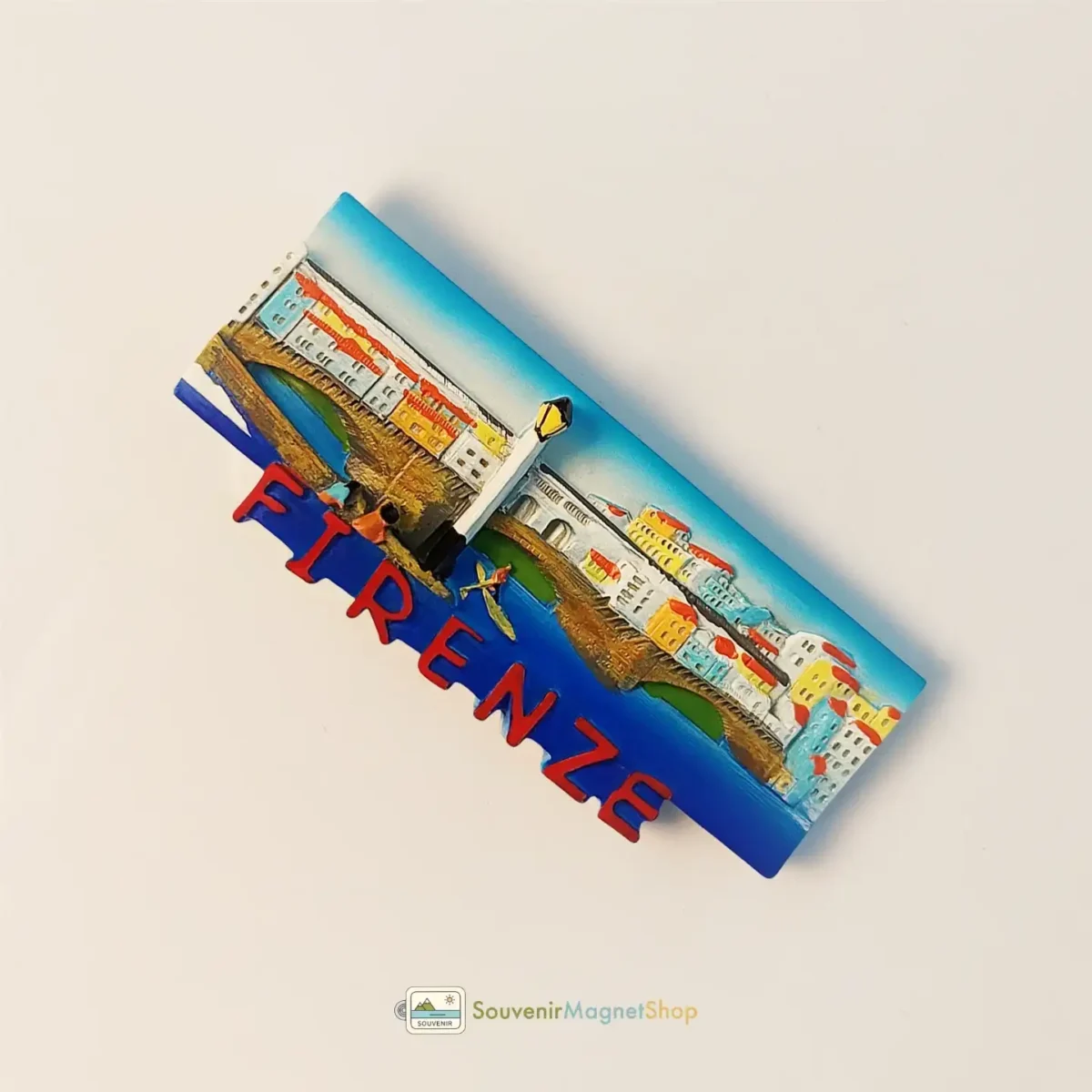 Italy Florence Ponte Vecchio fridge magnet right view