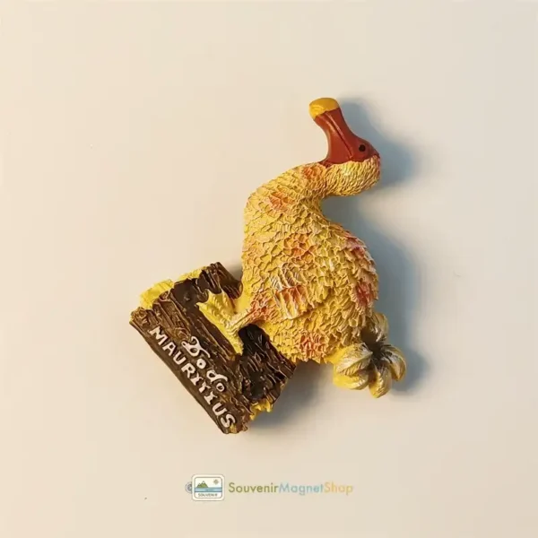 Mauritius Dodo Bird fridge magnet right view.