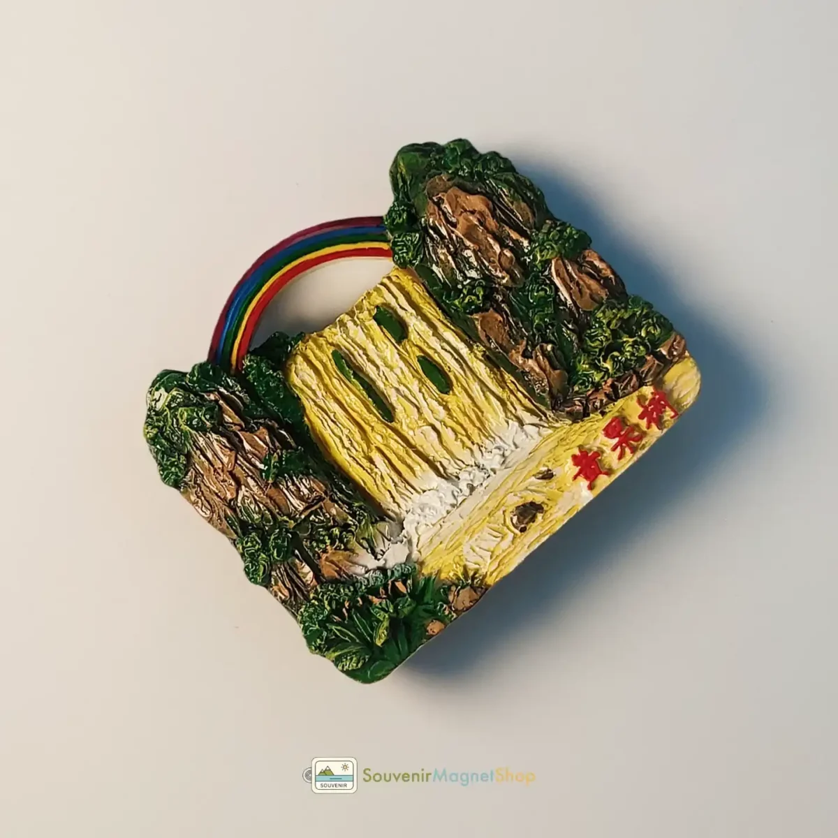 China Guizhou Huangguoshu Waterfall fridge magnet left view