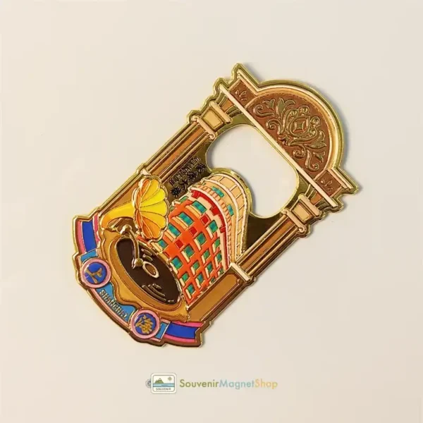 China Shanghai Wukang Building fridge magnet right view