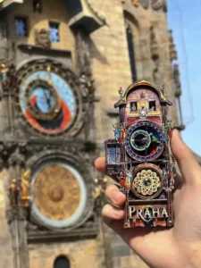 Czech Republic Prague Astronomical Clock fridge magnet Customer Showcase