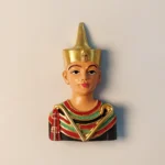 Egypt Akhenaten Pharaoh fridge magnet front view