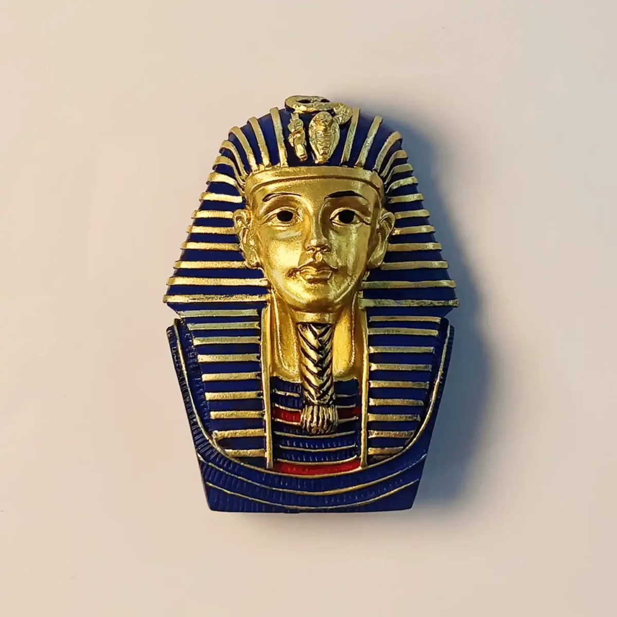 Egypt Tutankhamun Pharaoh Mask fridge magnet front view