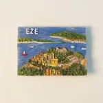 France Eze Village fridge magnet front view