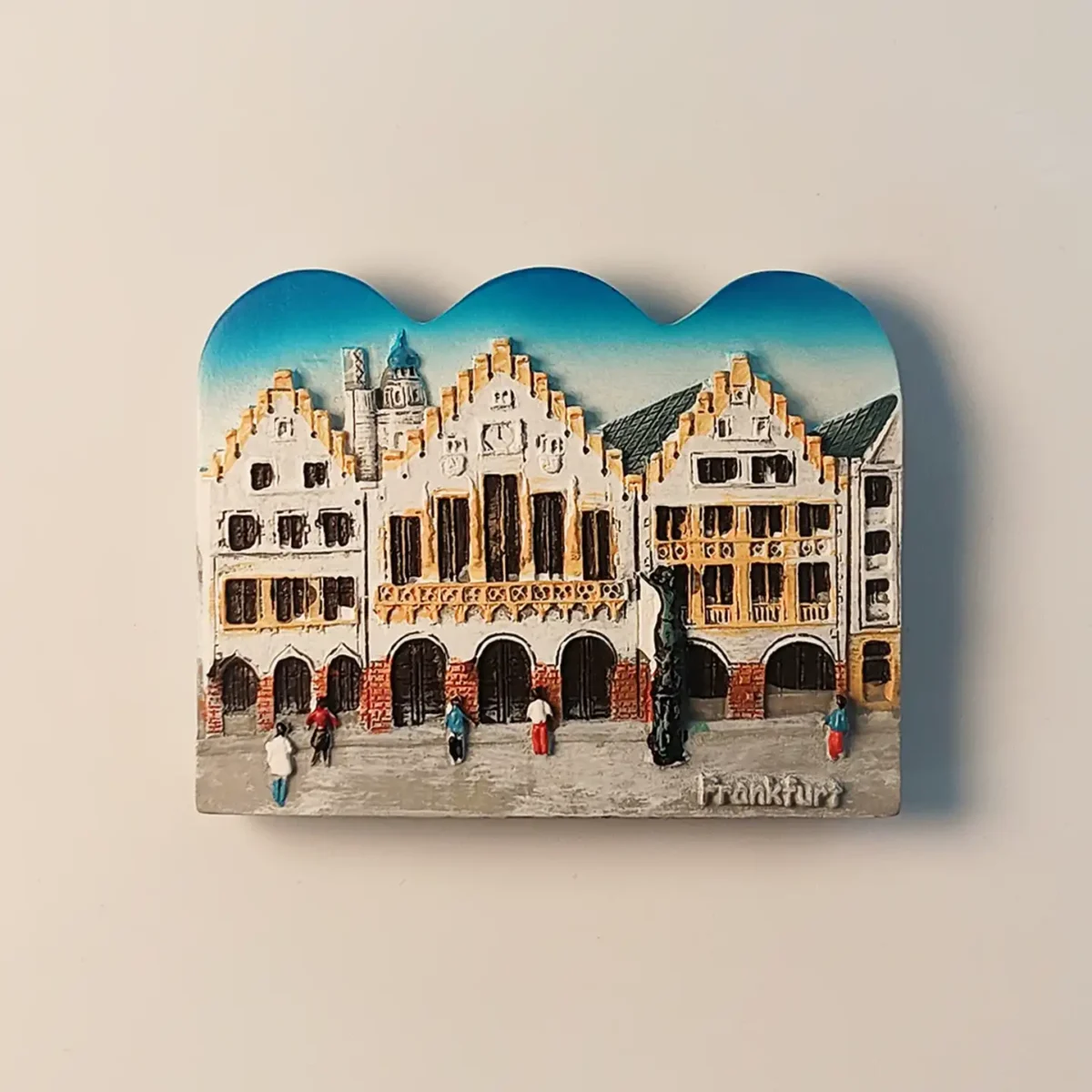 Germany Frankfurt Römerberg fridge magnet front view