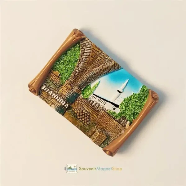 Greece Ioannina Castle fridge magnet right view