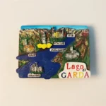 Italy Lake Garda fridge magnet front view