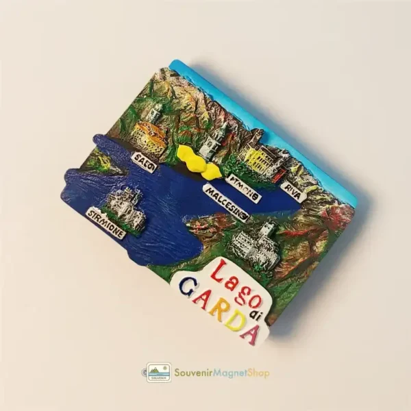Italy Lake Garda fridge magnet right view