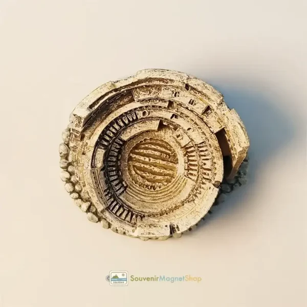 Italy Rome Colosseum decorative figurine right side view