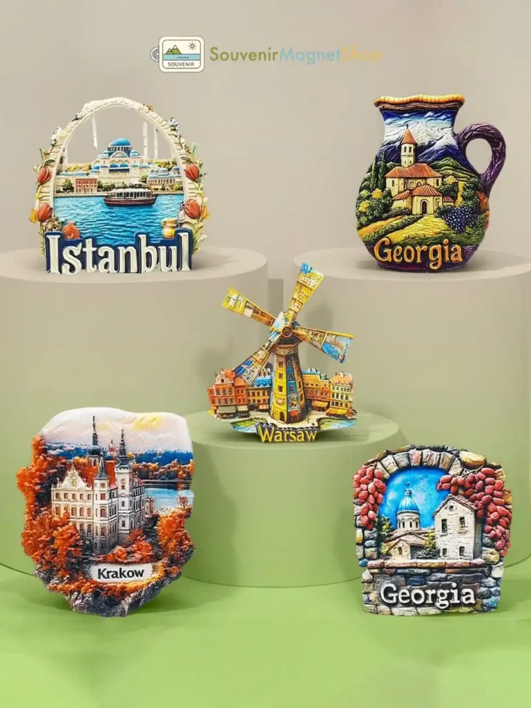 Magnet display platform for collectible presentation