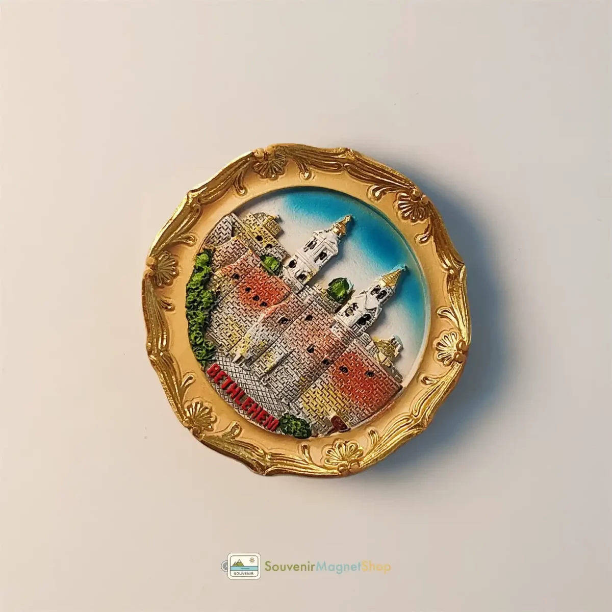 Palestine Bethlehem Church of the Nativity fridge magnet right view