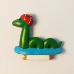 Scotland Loch Ness Monster fridge magnet front view.