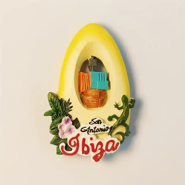 Spain Ibiza San Antonio fridge magnet front view