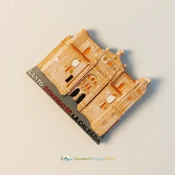 Spain Santo Domingo la Calzada Cathedral fridge magnet front tilted view