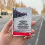 Temple of Heaven snow globe fridge magnet front view