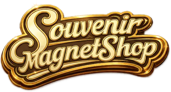 souvenir magnets shop logo